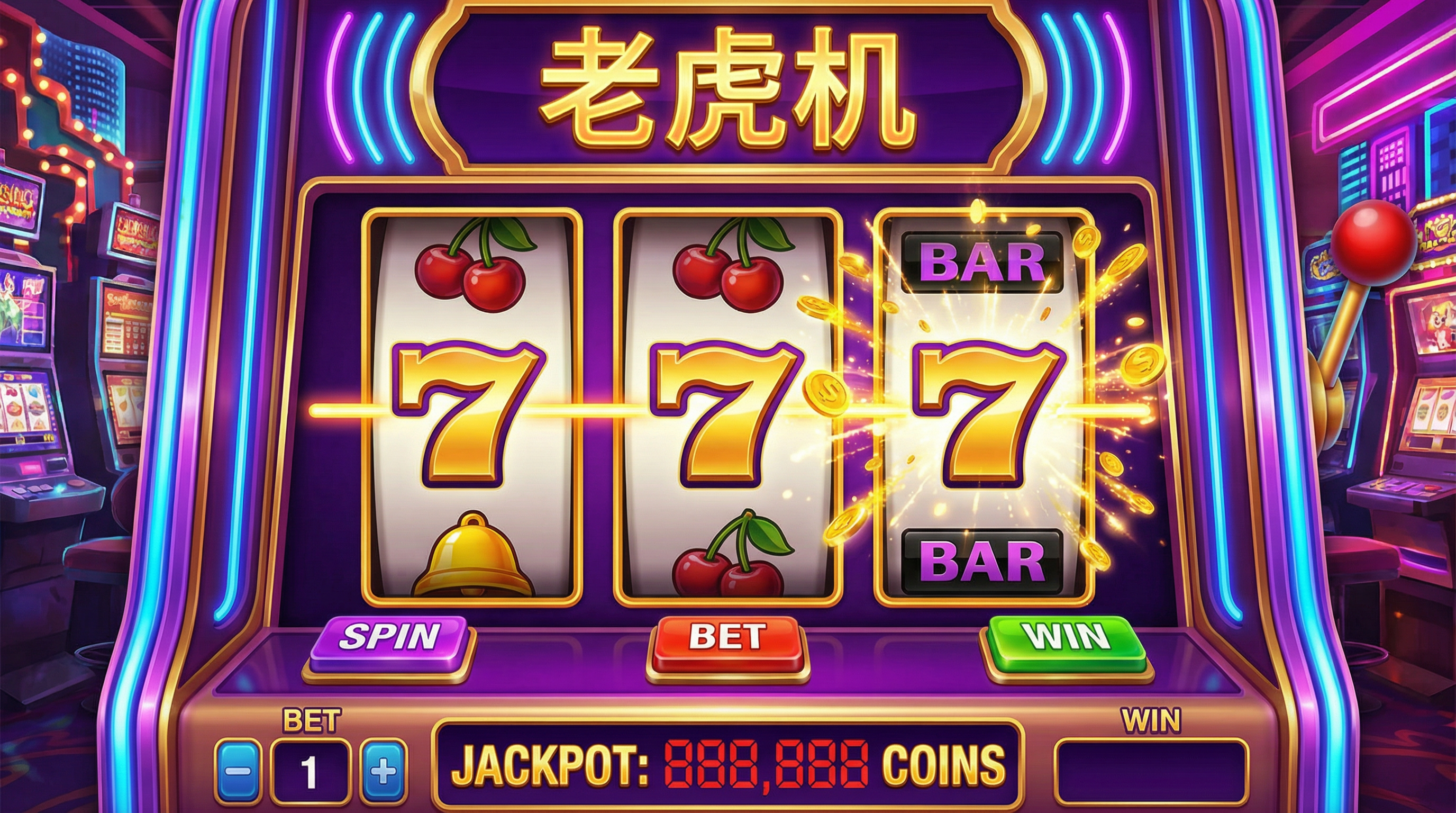 老虎机游戏 - 简单易玩博彩